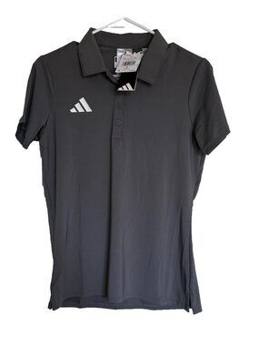 Adidas Women's Classic Primegreen Golf Polo Shirt Size S Grey NWT